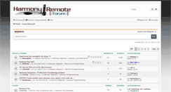 Desktop Screenshot of harmony-remote-forum.de